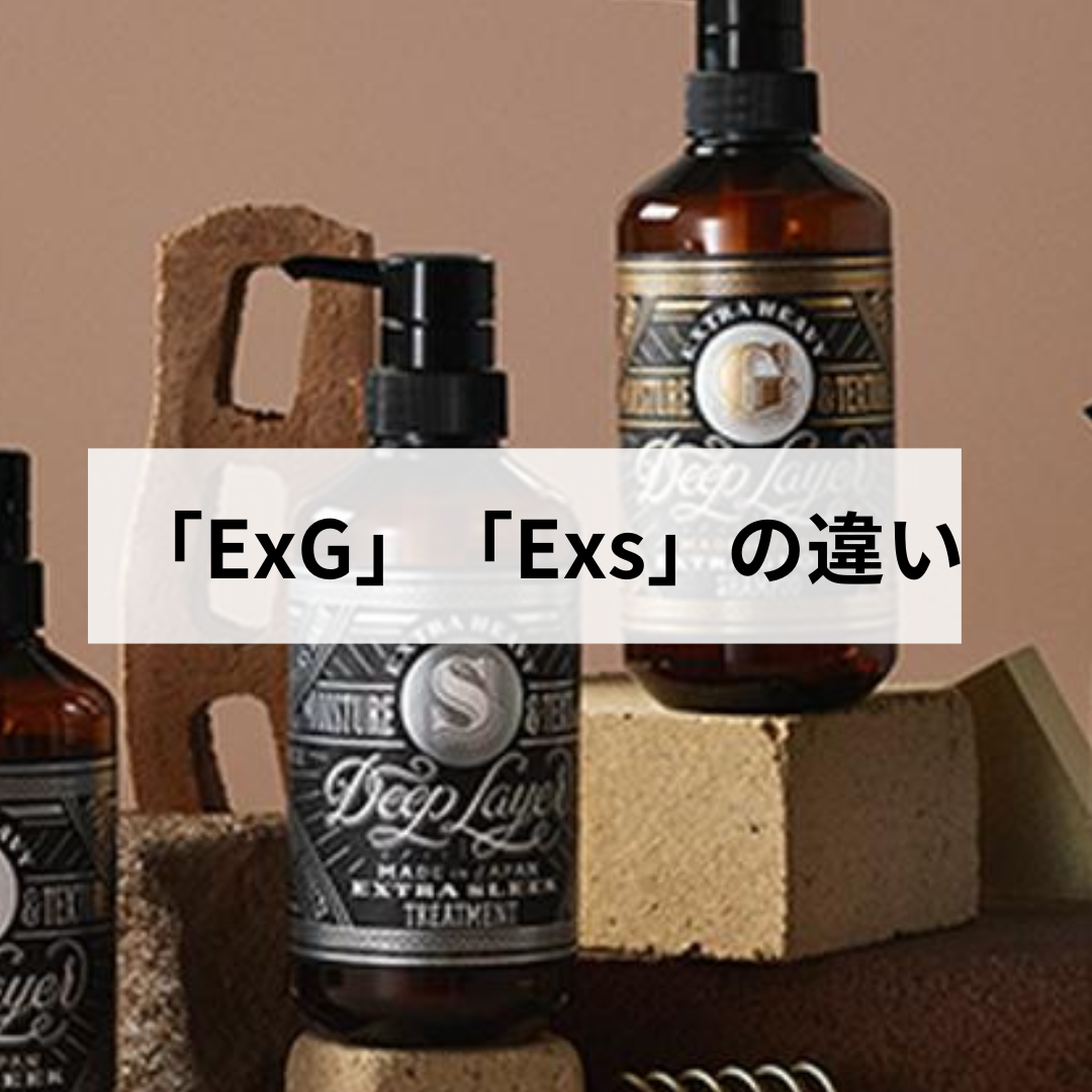 サロン専売商品ディープレイヤーシャンプートリートメント「ExG」「Exs」の違いとおすすめの選び方 – BuzzDrop