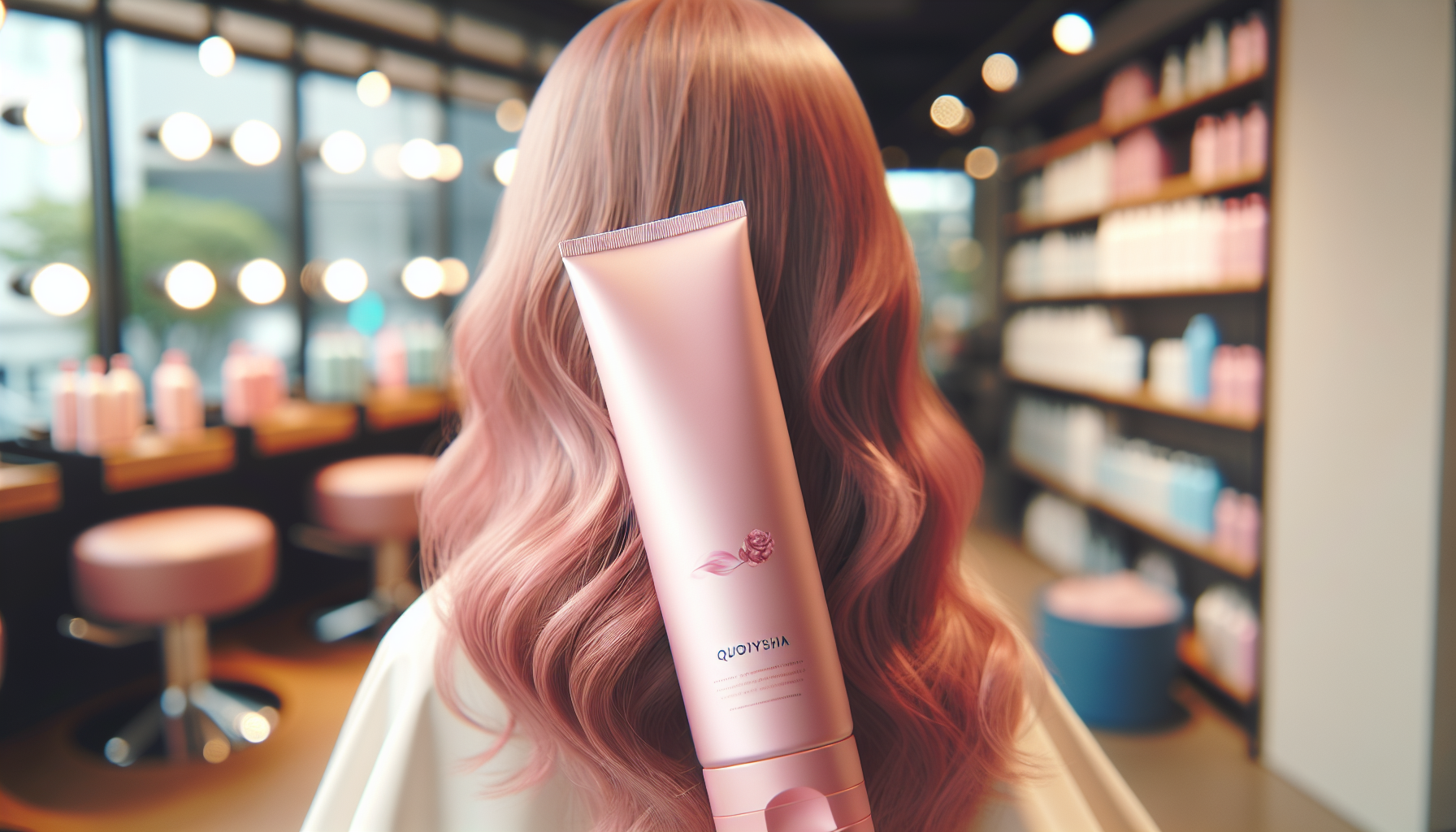クオルシア ピンクシャンプーとは？｜ピンク系カラー専用のヘアケア剤のイメージ画像