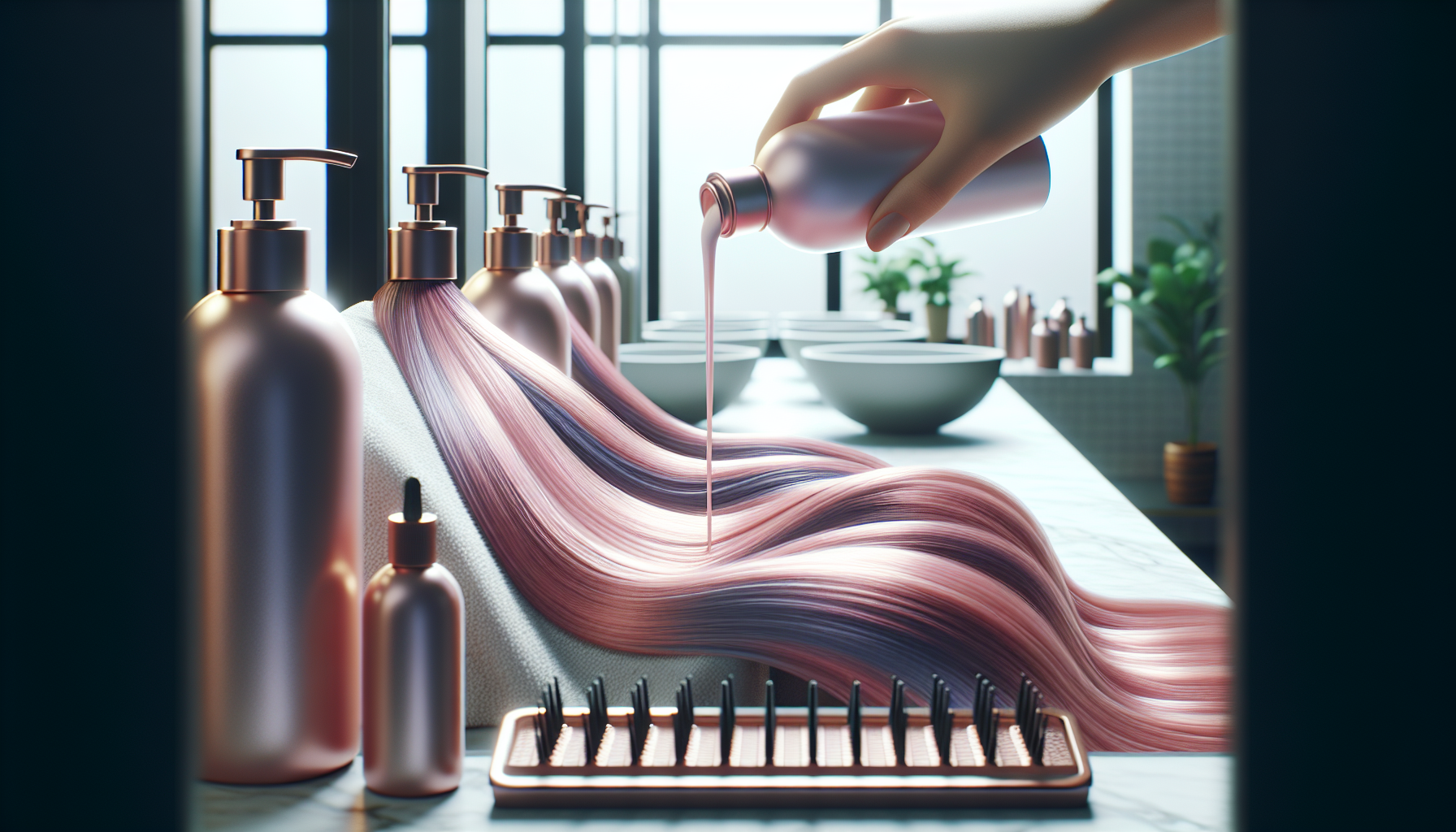 クオルシア ピンクシャンプーの特徴・効果のイメージ画像