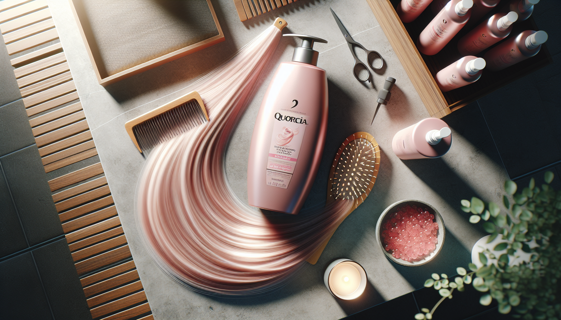 クオルシア ピンクシャンプー使用方法と敏感肌の使用感レビューのイメージ画像