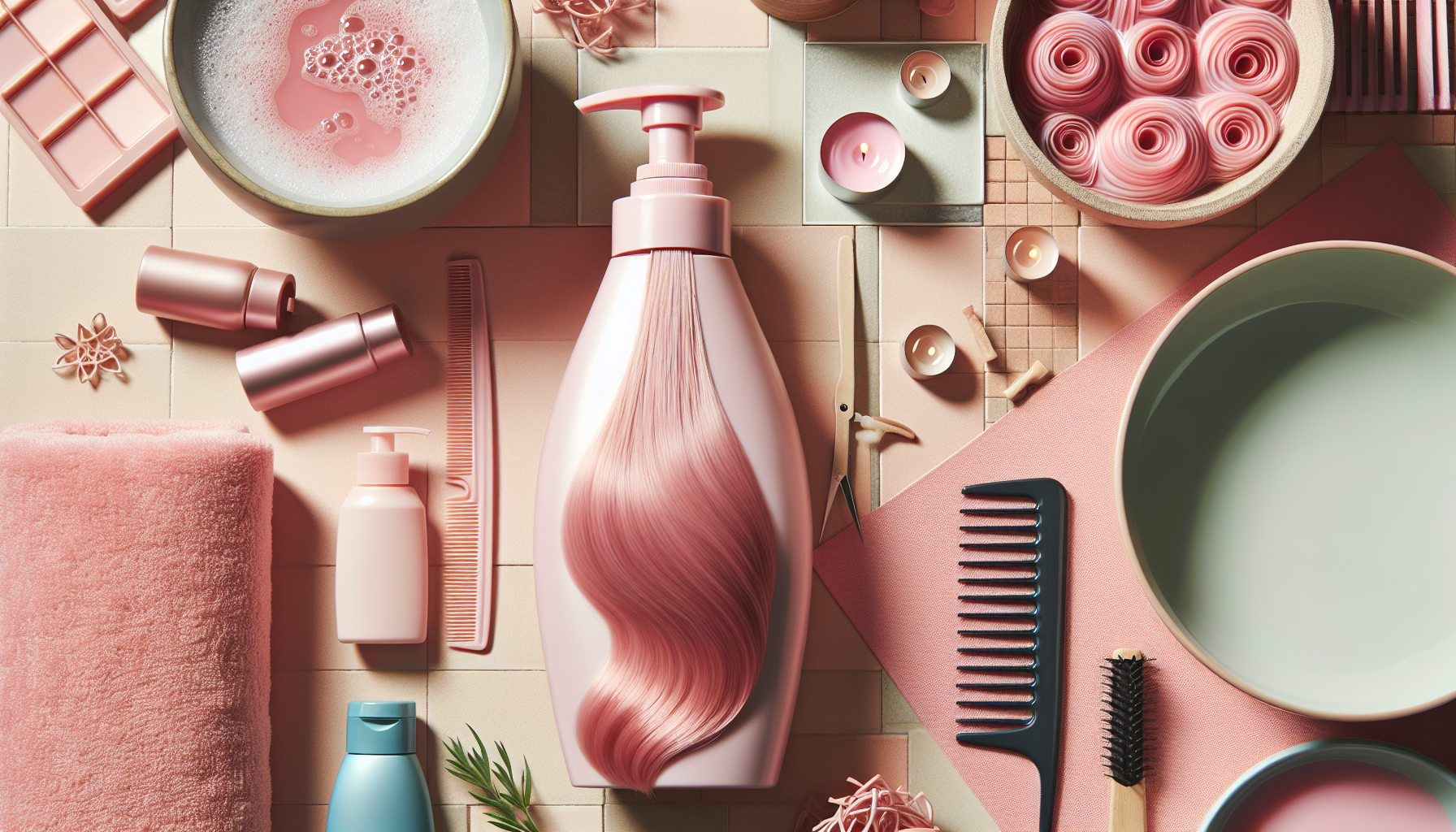 クオルシア ピンクシャンプー使用時の注意点のイメージ画像