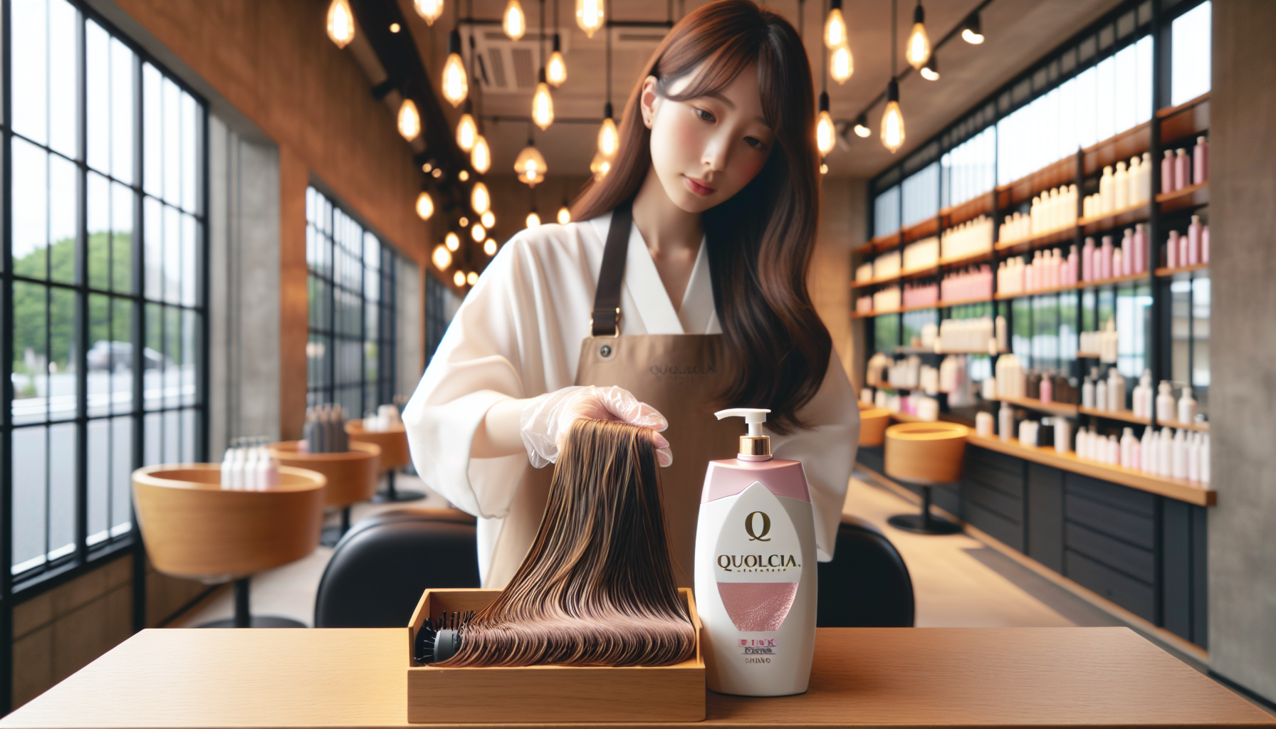 ヘアカラーの色持ちをアップさせるクオルシア ピンクシャンプーの活用法とは？のイメージ画像