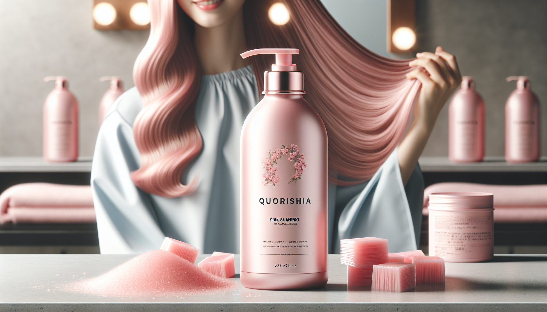 クオルシア ピンクシャンプーの使い方と敏感肌に適した使用シーンは？のイメージ画像