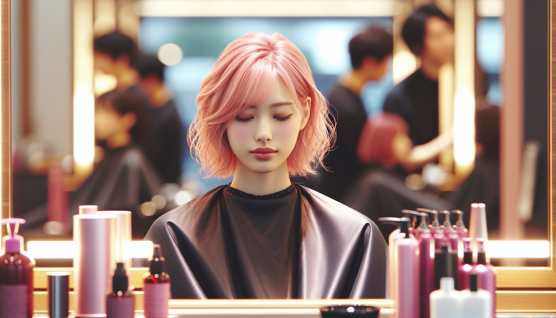 クオルシア ピンクヘアカラーの特徴とは?のイメージ画像