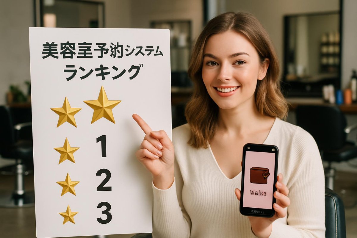 美容室予約システムランキング比較：選ばれる理由とBeauty Walletの魅力のアイキャッチ画像
